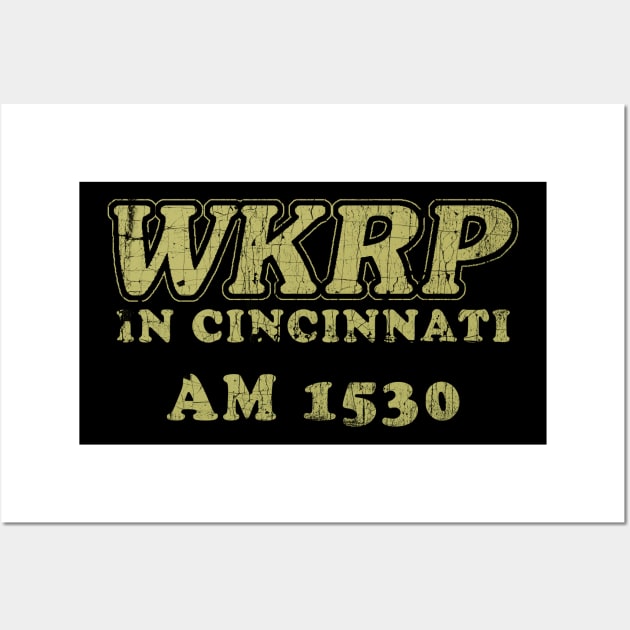 Wkrp distressed Wall Art by Christyn Evans